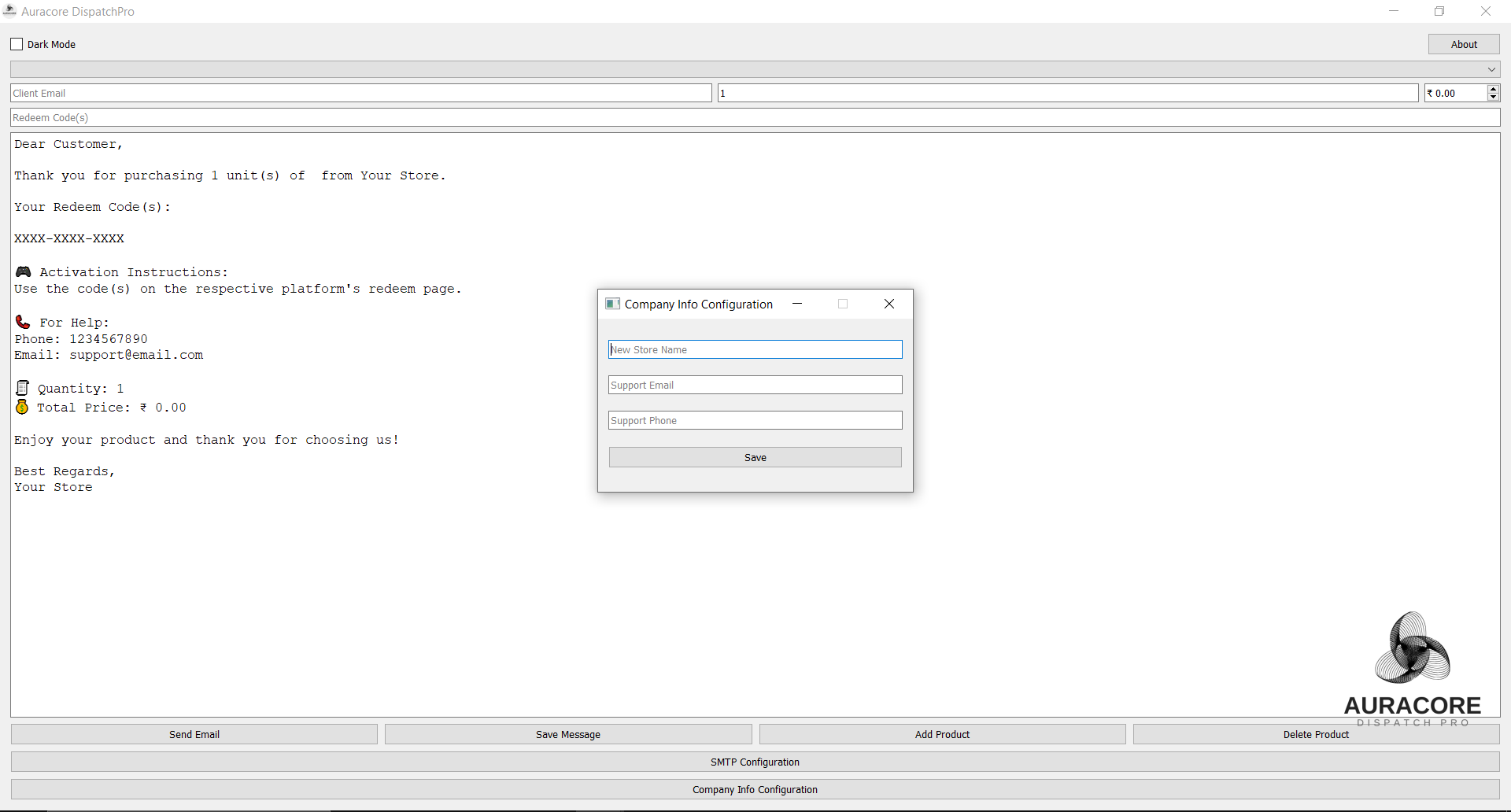 AuraCore Dispatch Pro App Screenshot 4
